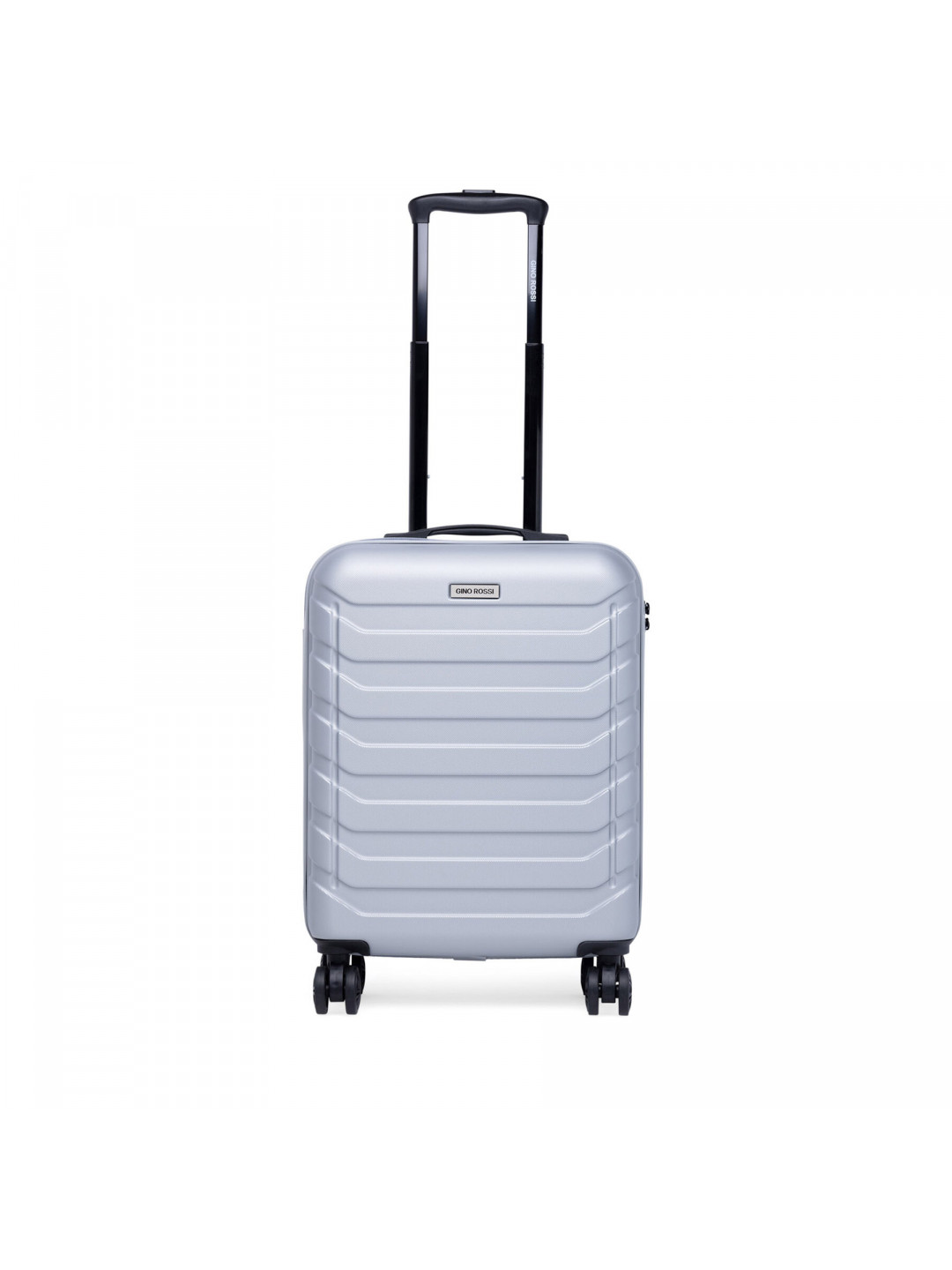 Kabinový kufr Gino Rossi GIN-S-003-05-SILVER Stříbrná